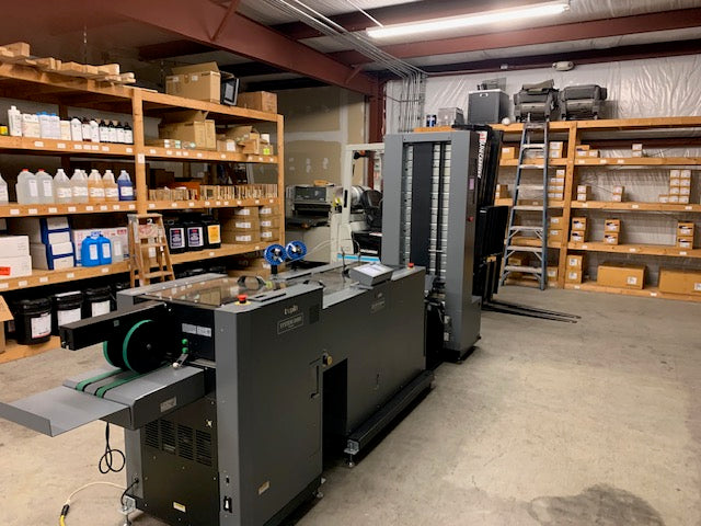 Duplo DBM-500 with DC-10/60 Collator Tower (Used Bookletmaker System)