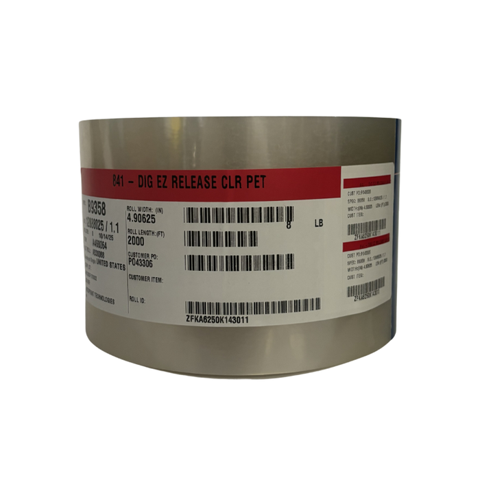 IntoPrint ACPO 841-0490-2000 Clear Release Laminate (RP530)