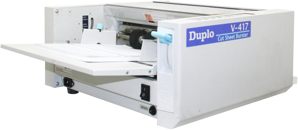 Duplo V-417 Cut Sheet Burster